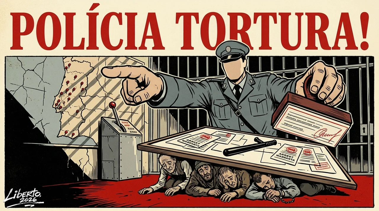 Estado viola direitos: tortura e humilhação em esquadras da PSP